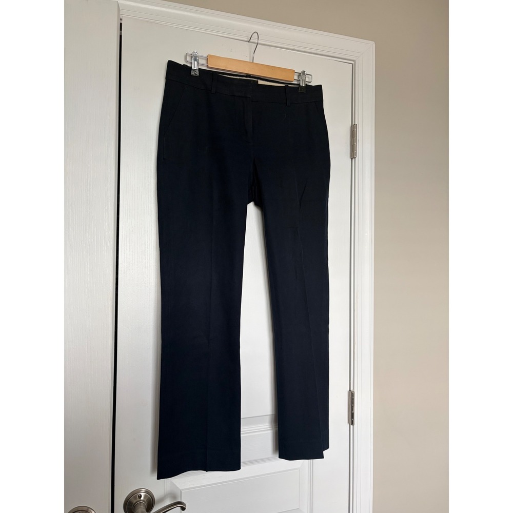 J.Crew Navy Blue Stretch Cotton Petite Dress Pants Size 6P Office Trousers